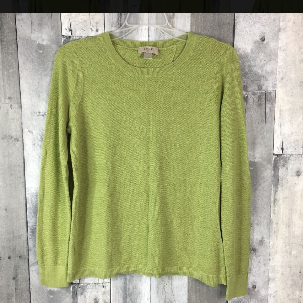 Long Sleeve Open Weave Sweater